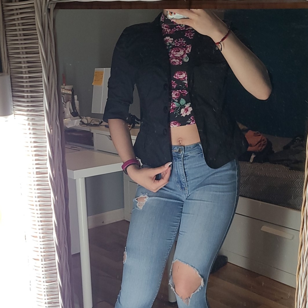Black blazer